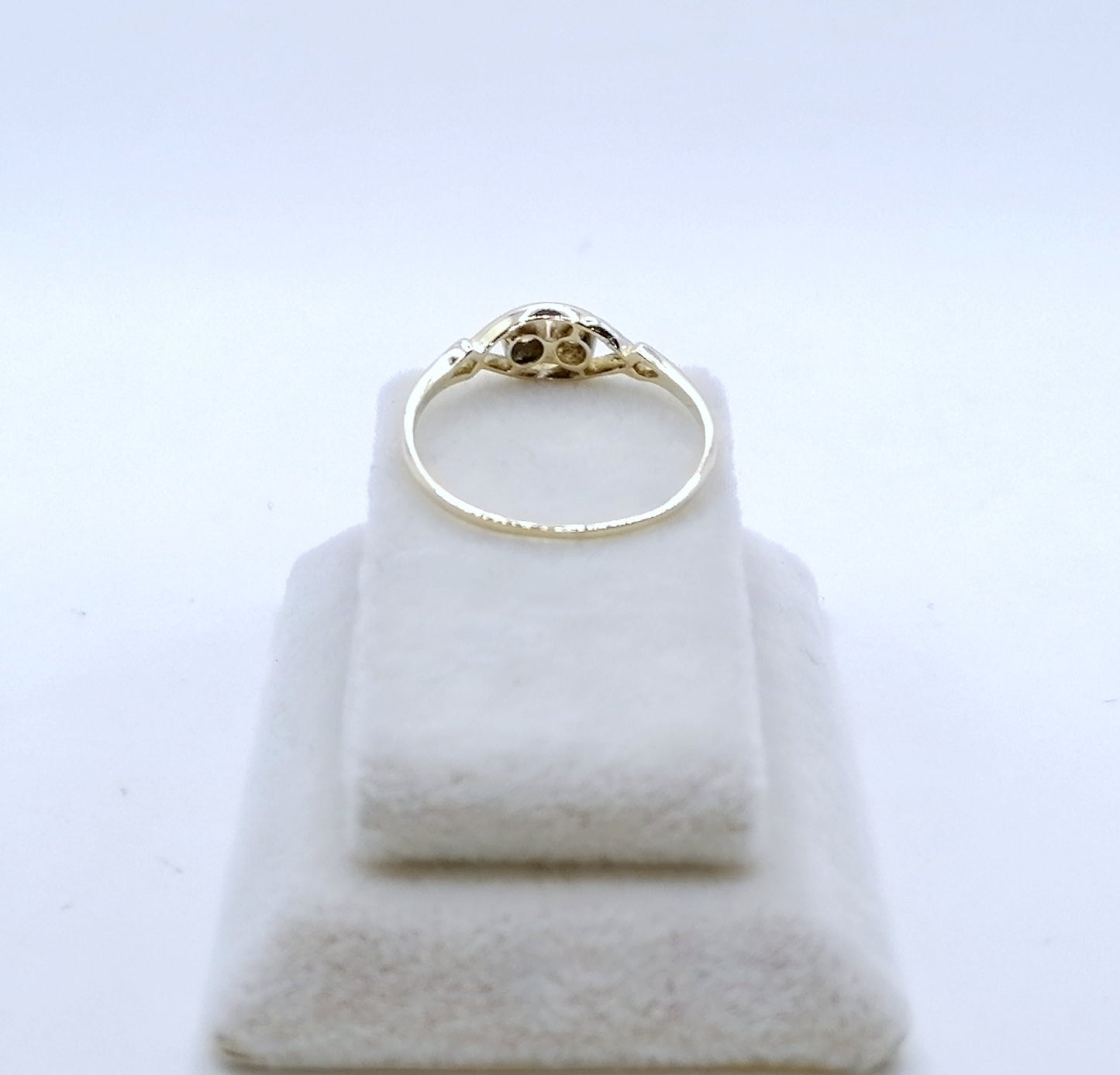 Ring Gold 585er Artdeco Brillanten Altschliff Gr. 57
