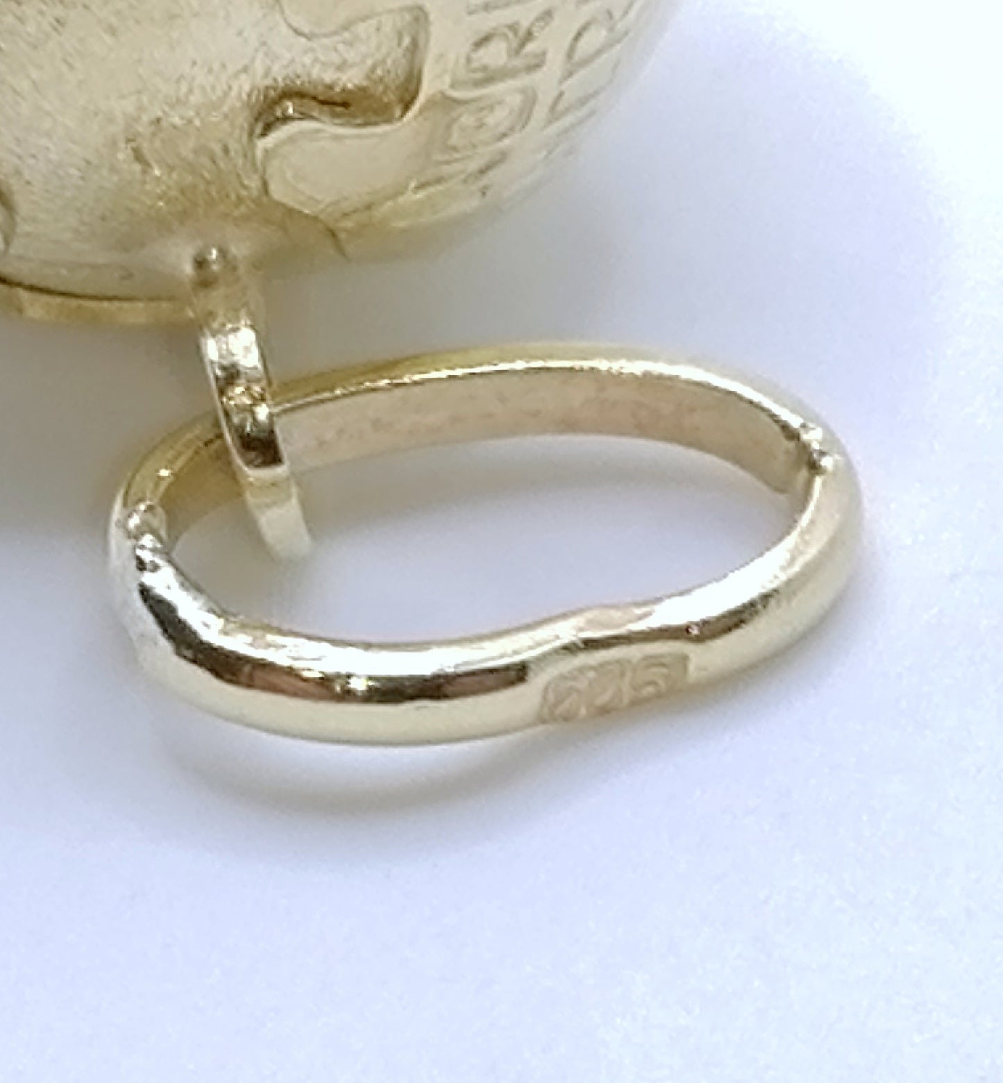 Anhänger Gold 585er Weltkugel Globus