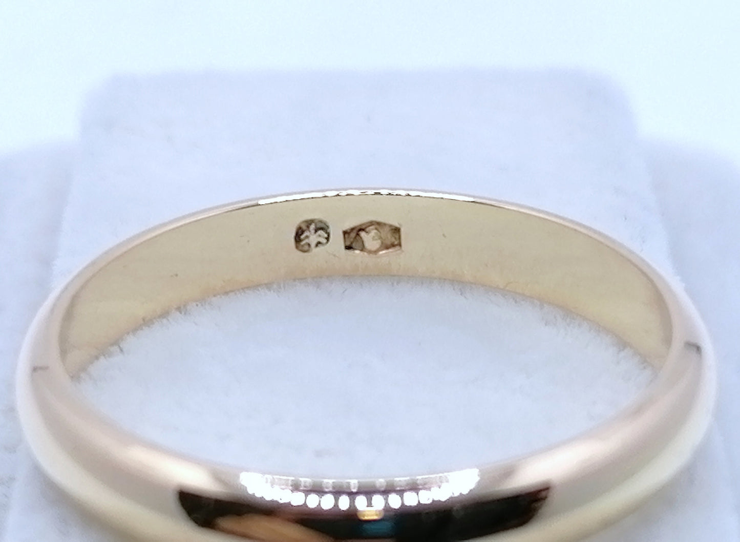 Ring Rotgold 585er Bandring Gr. 62