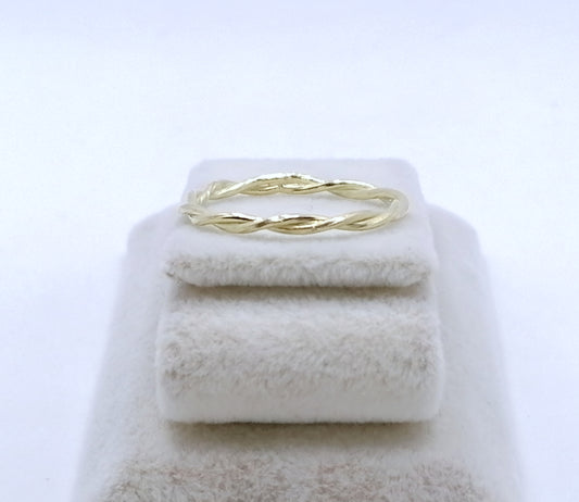 Ring Twisted Seilring 585er Gold