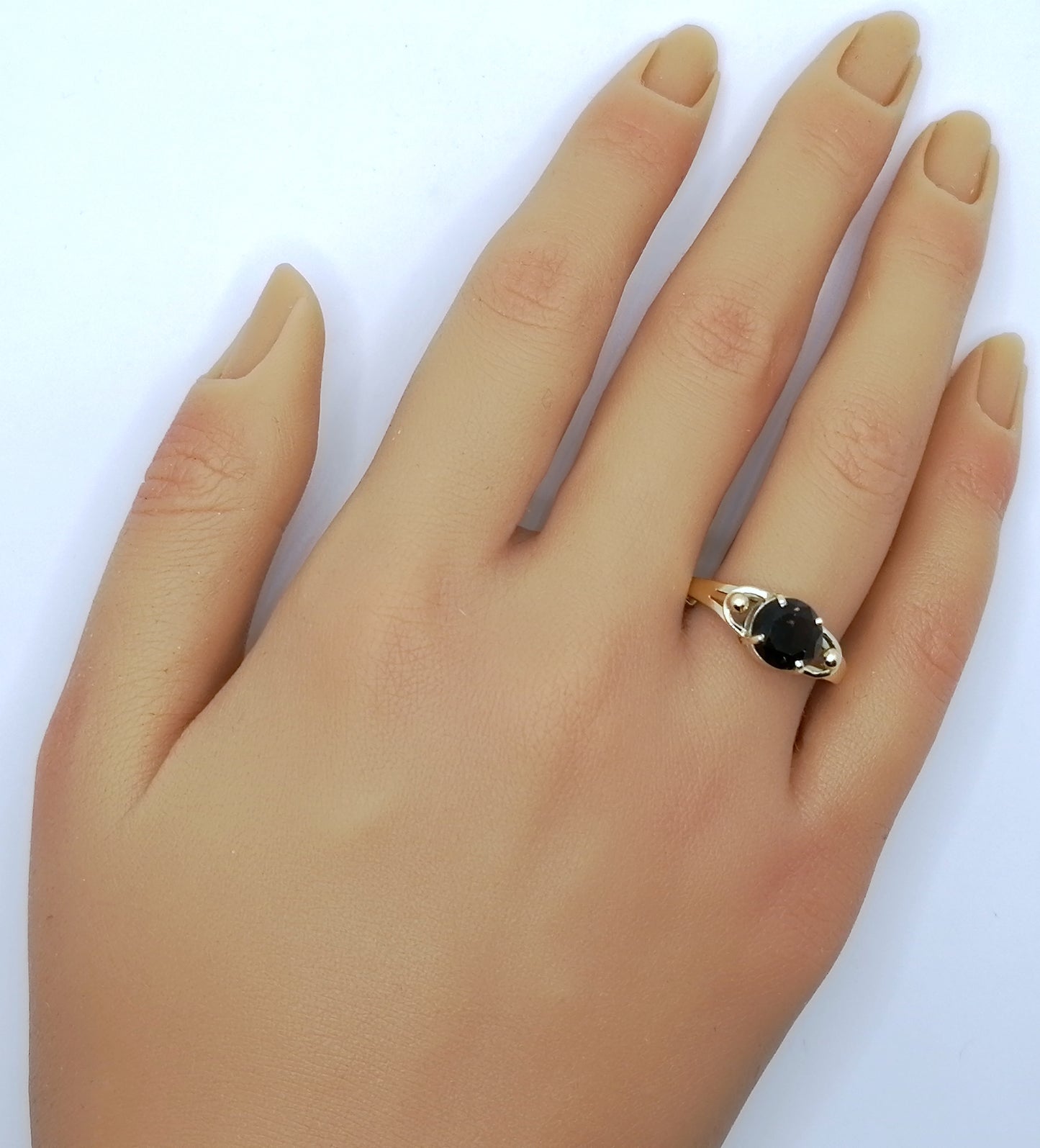 Ring Gold 585er mit Rauchquarz Gr. 63