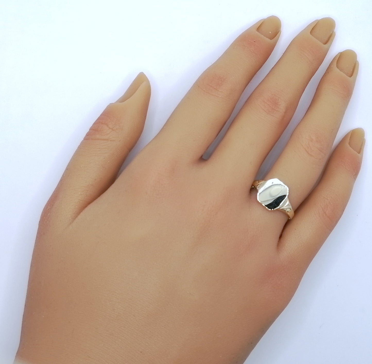 Ring Gold 333er Siegelring Blanko Gr. 58