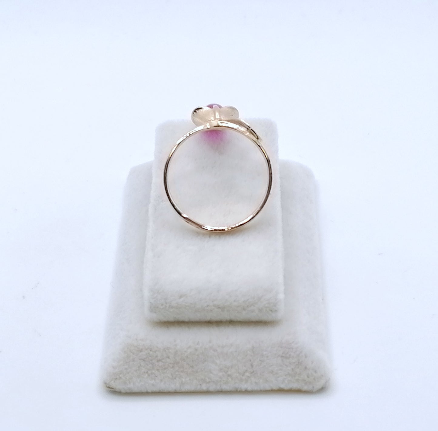 Ring Rotgold 583er Sowjet UdSSR Goldring mit Rubin