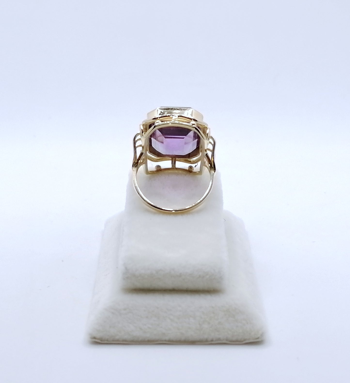 Ring Gold 585er mit Amethyst Gr. 53