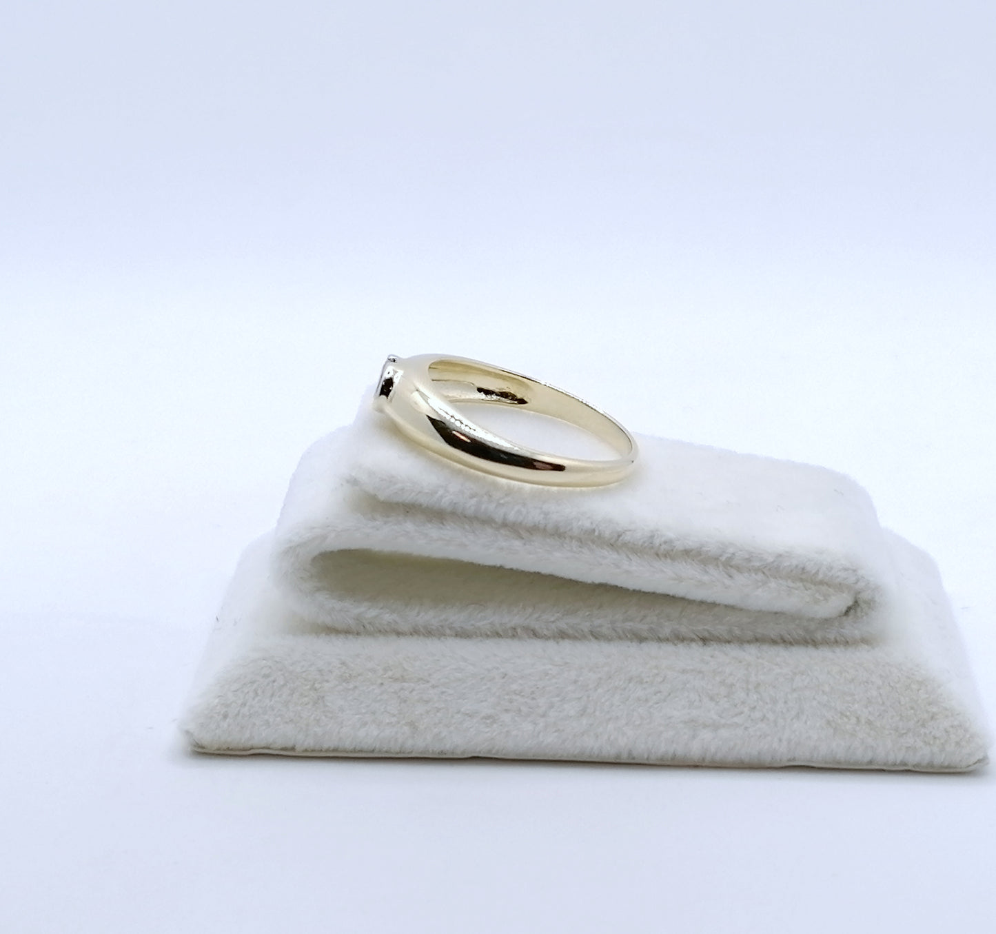 Ring Gold 585er mit Saphir Gr. 57