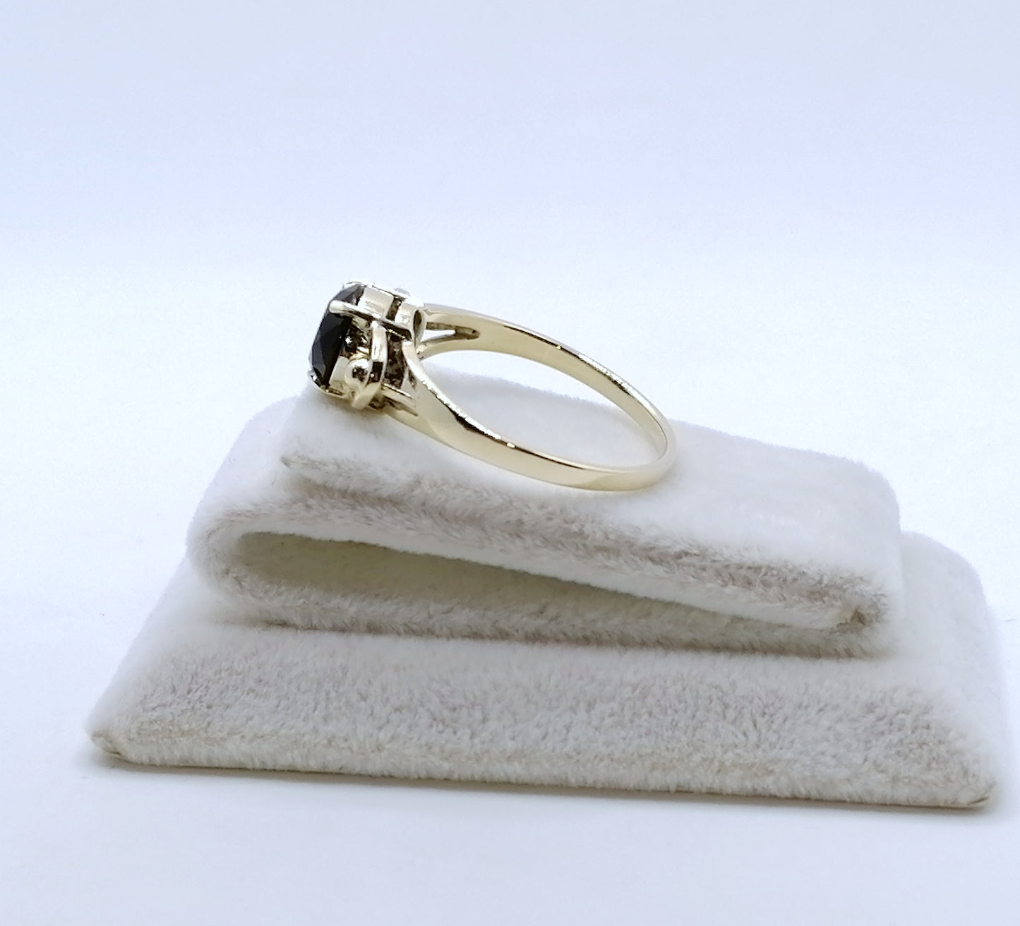 Ring Gold 585er mit Rauchquarz Gr. 63