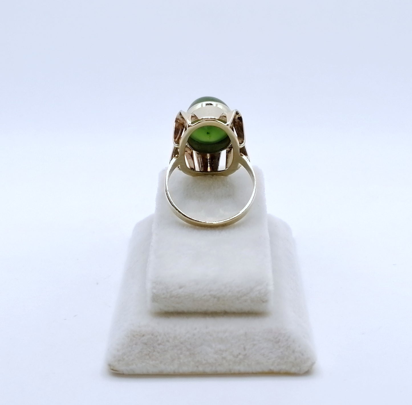 Ring Gold 333er mit Jade Gr. 53