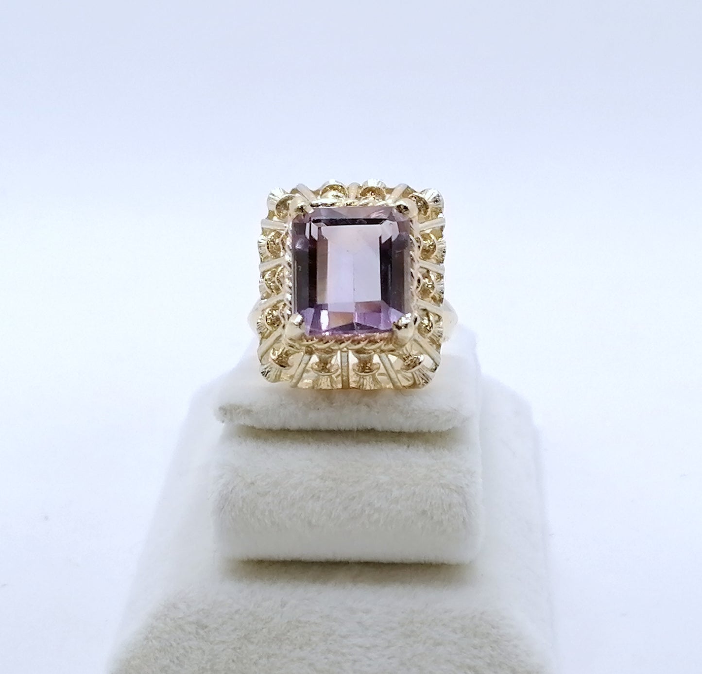 Ring Gold 585er mit Amethyst Gr. 53
