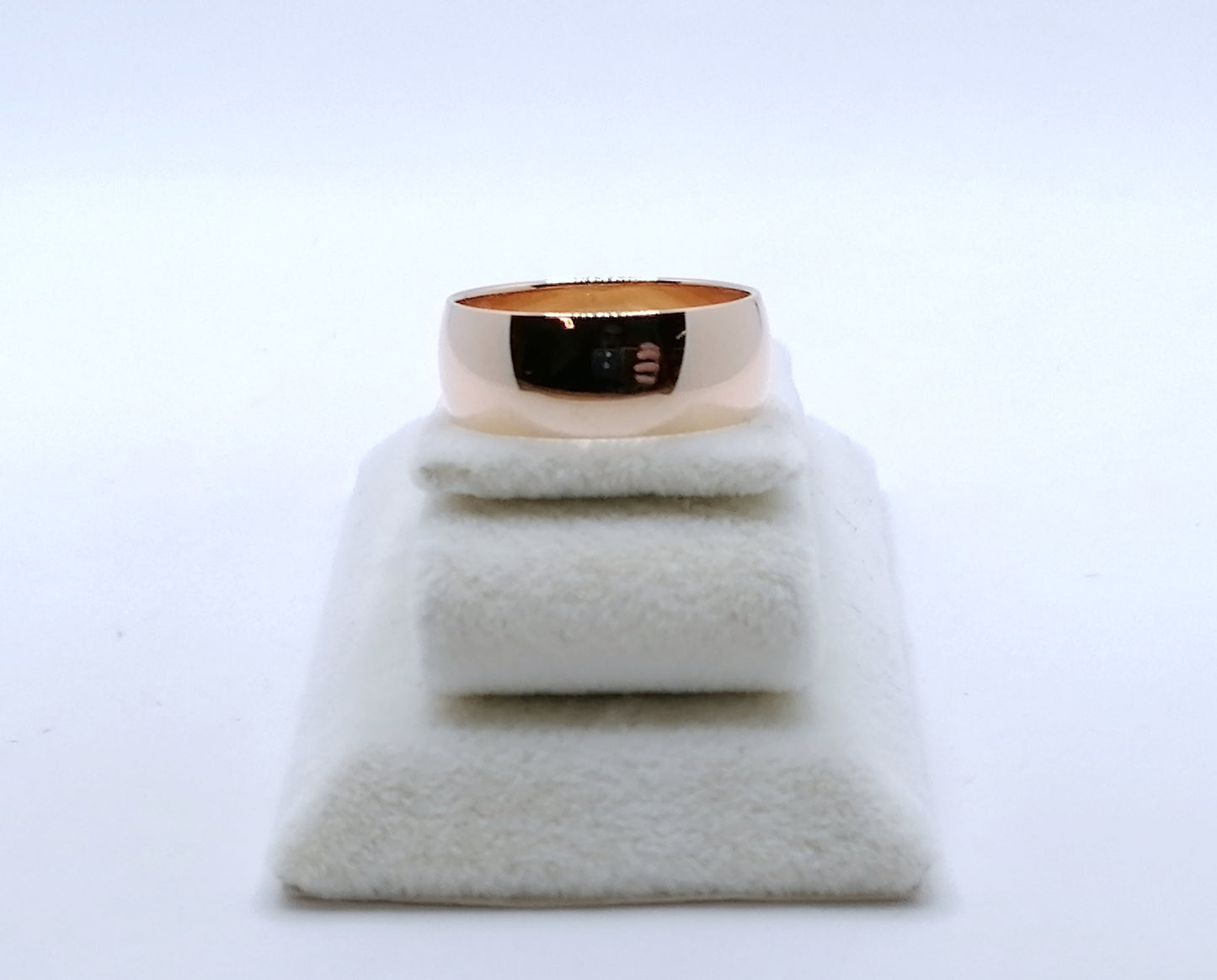 Ring UdSSR Sowjet Rotgold 583er Bandring