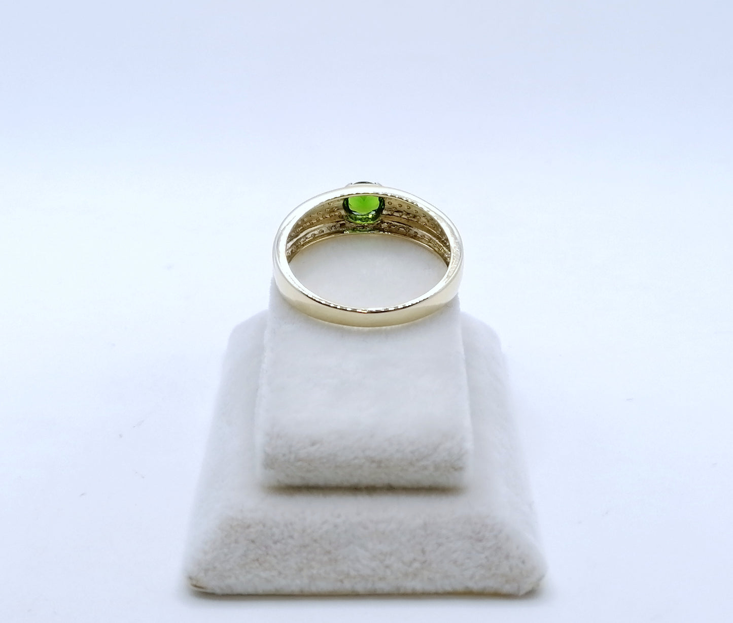 Ring Gold 375er mit Diopsid