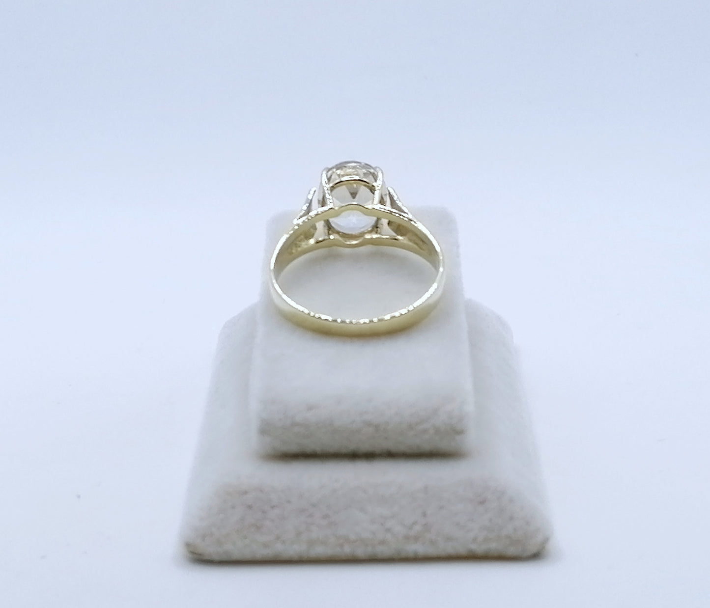 Ring Gold 333 mit Kristallquarz Gr. 57