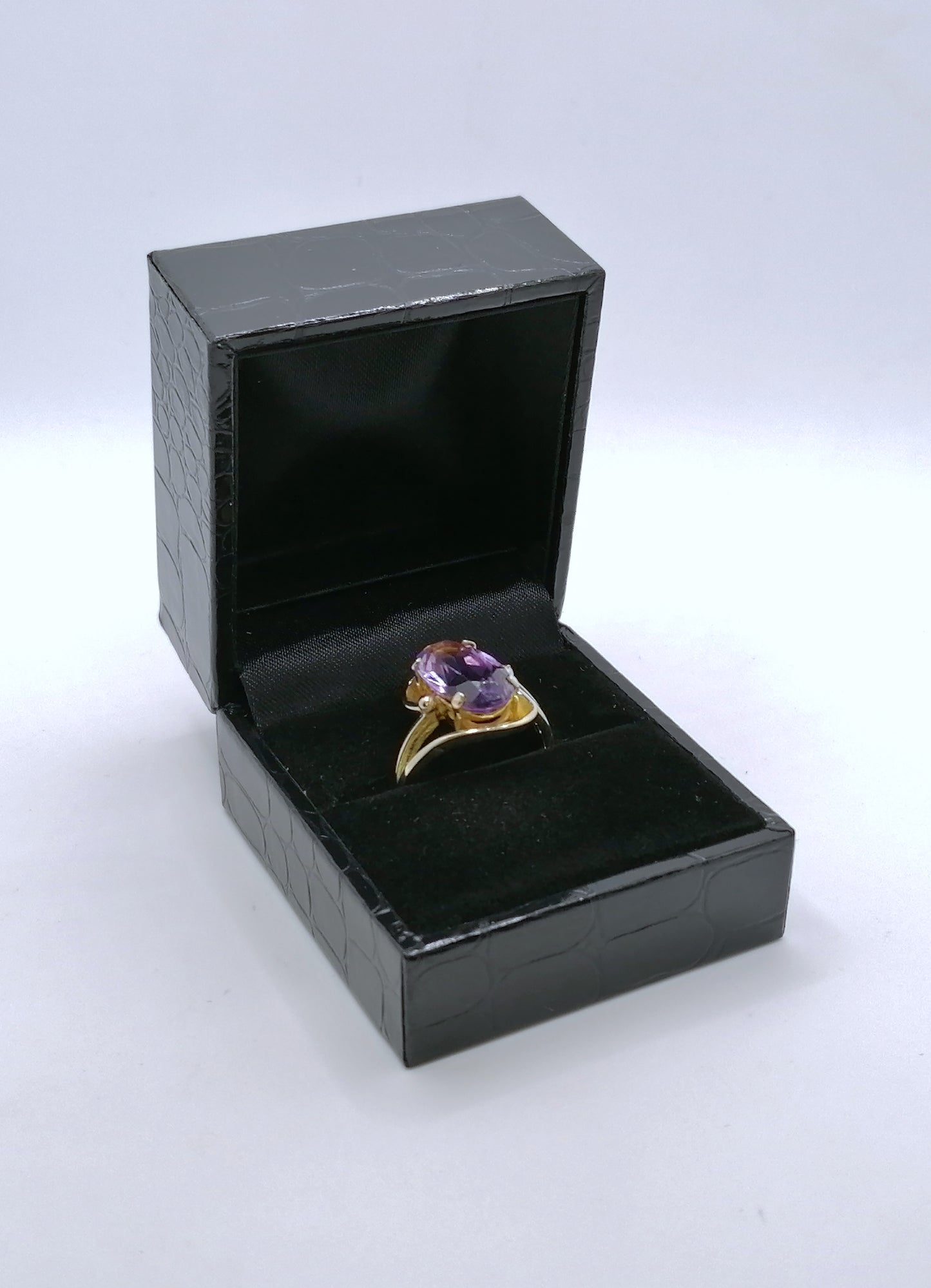 Ring Gold 585er mit Amethyst Gr. 53