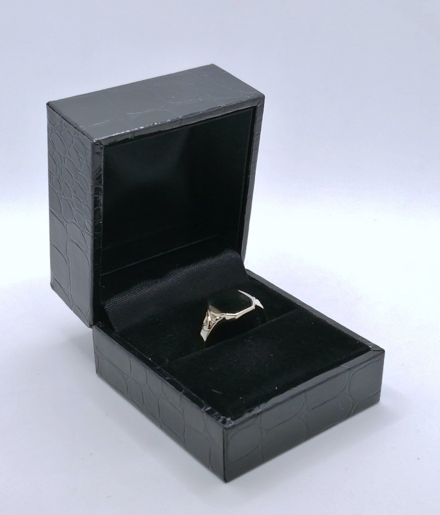 Ring Gold 333er Siegelring Blanko Gr. 58