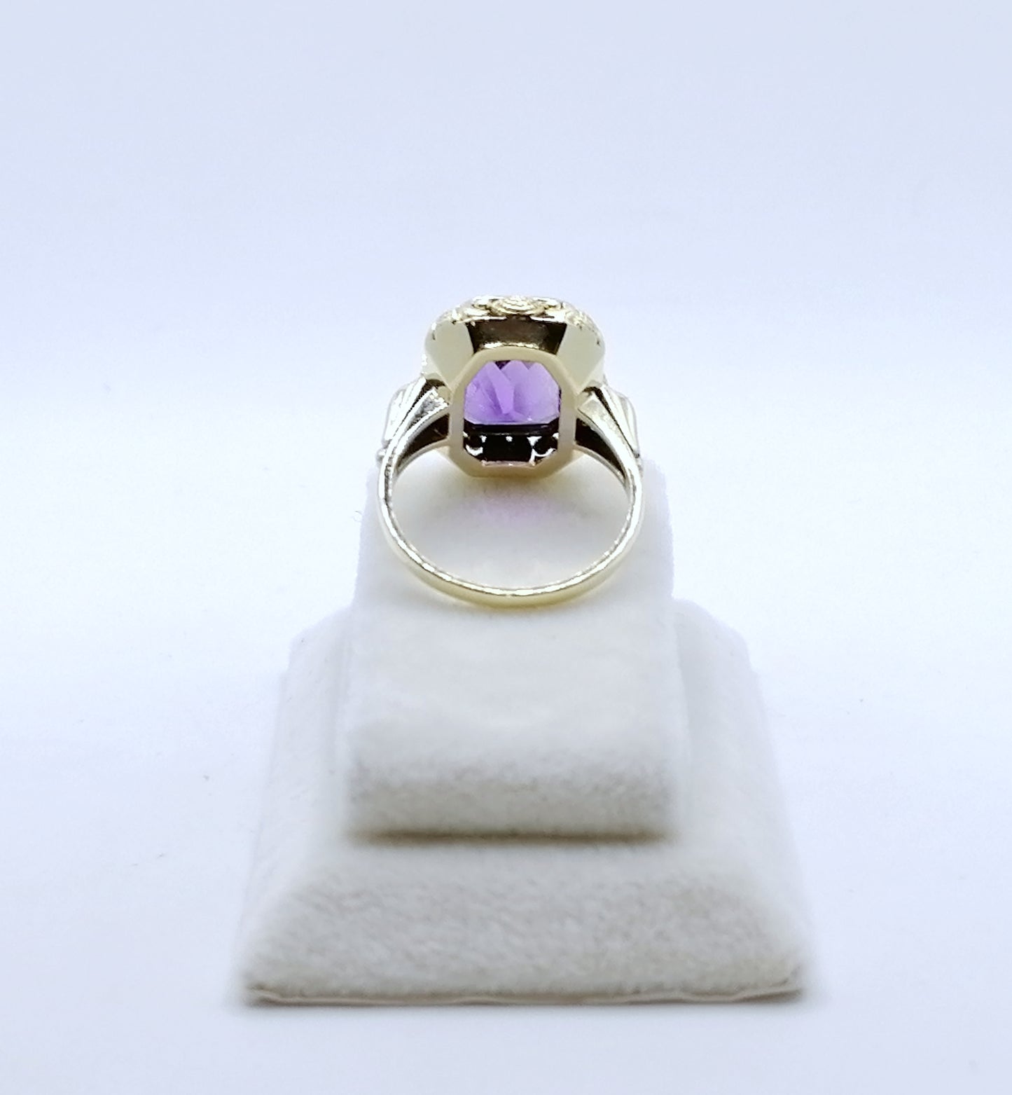 Ring Gold 585er mit Amethyst Gr. 53