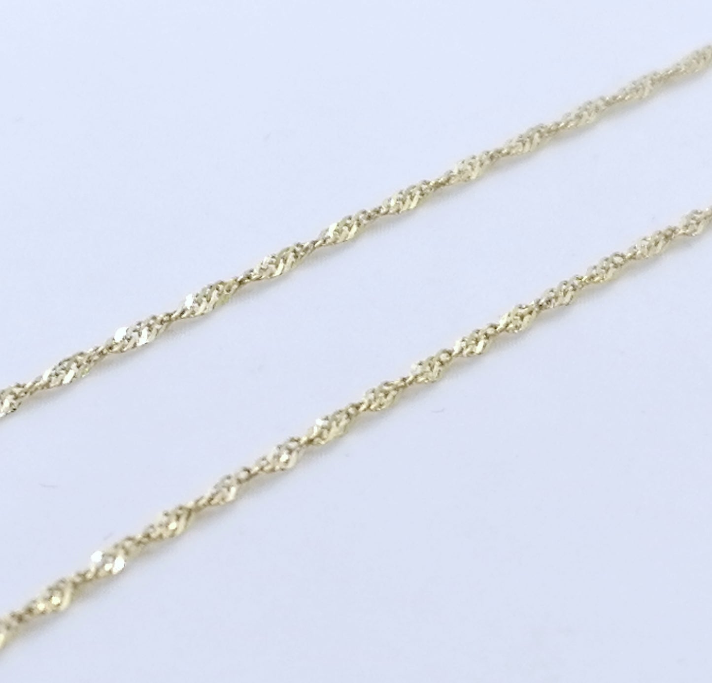 Halskette Gold 333 mit Rauchquarz Anhänger