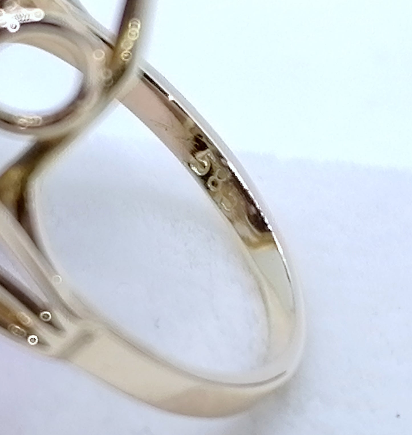Ring Gold 585er mit Amethyst Gr. 53