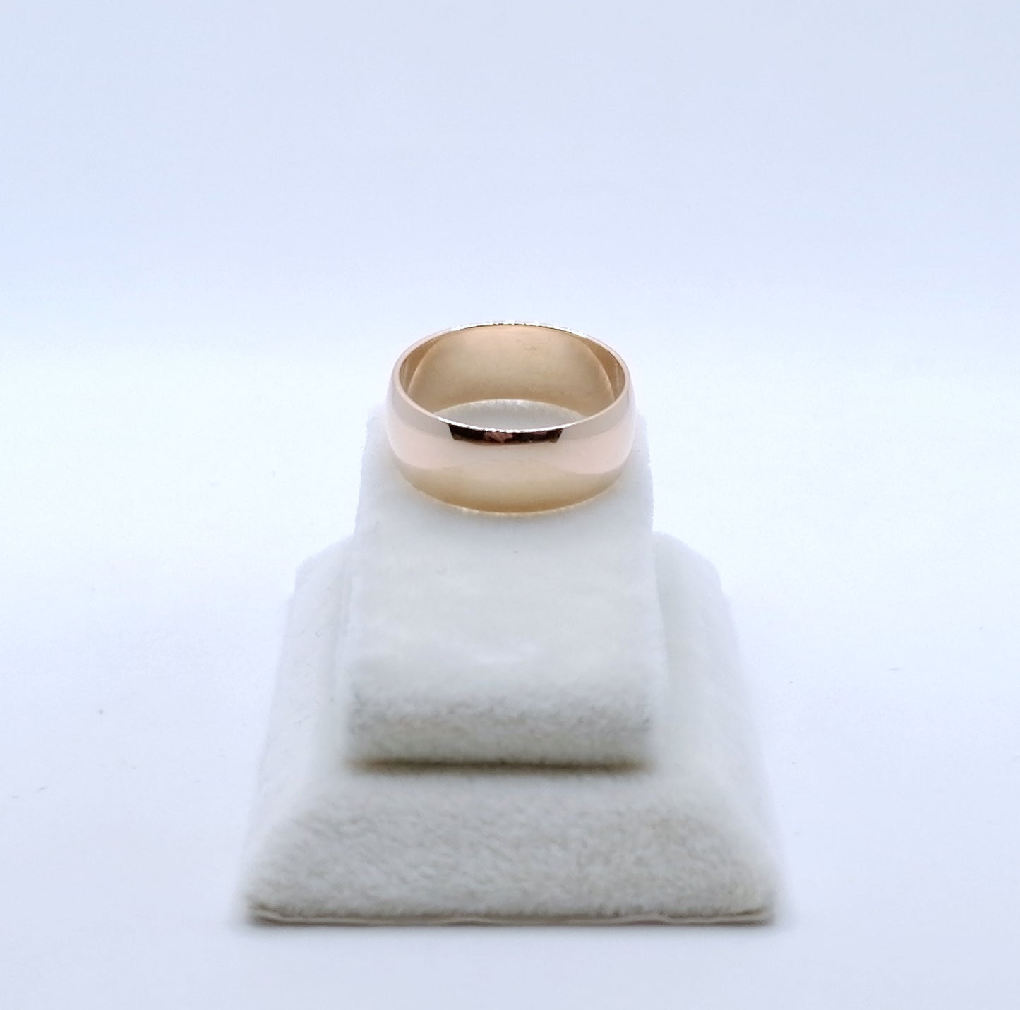 Ring UdSSR Sowjet Rotgold 583er Bandring