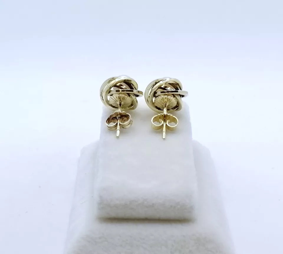 Perlen Ohrringe Gold 585er Ohrstecker