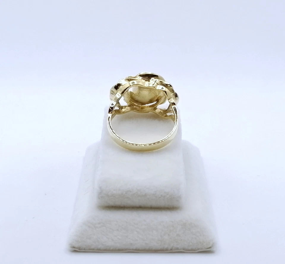 Ring Gold 375er Perlenring Gr. 57