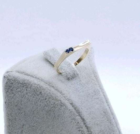 Ring Gold 585er mit Spinell Gr. 53