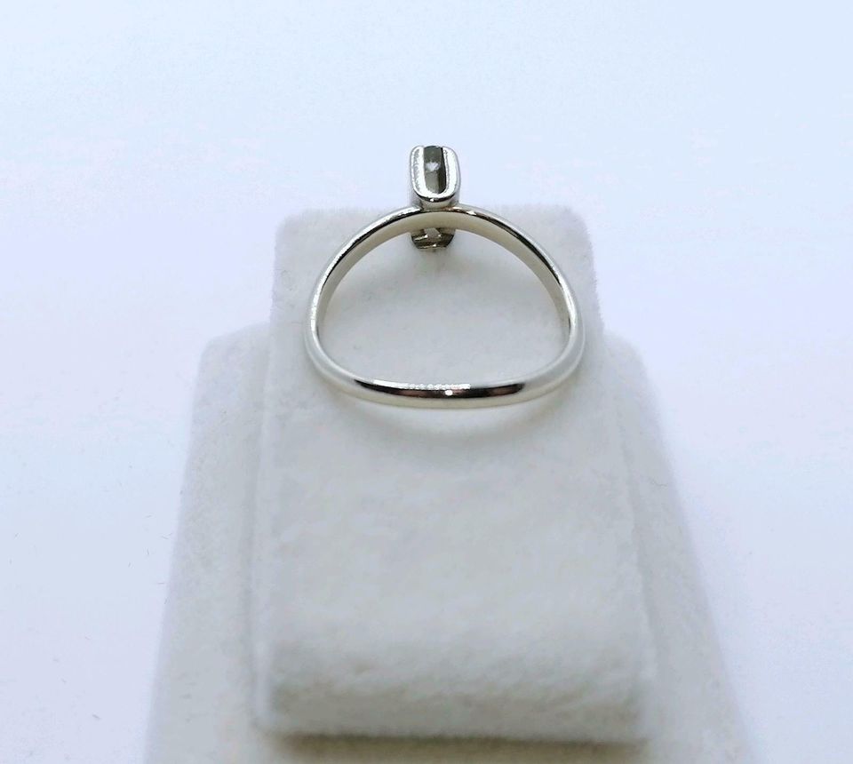 Ring Weißgold 585er mit Brillanten Vorsteckring
