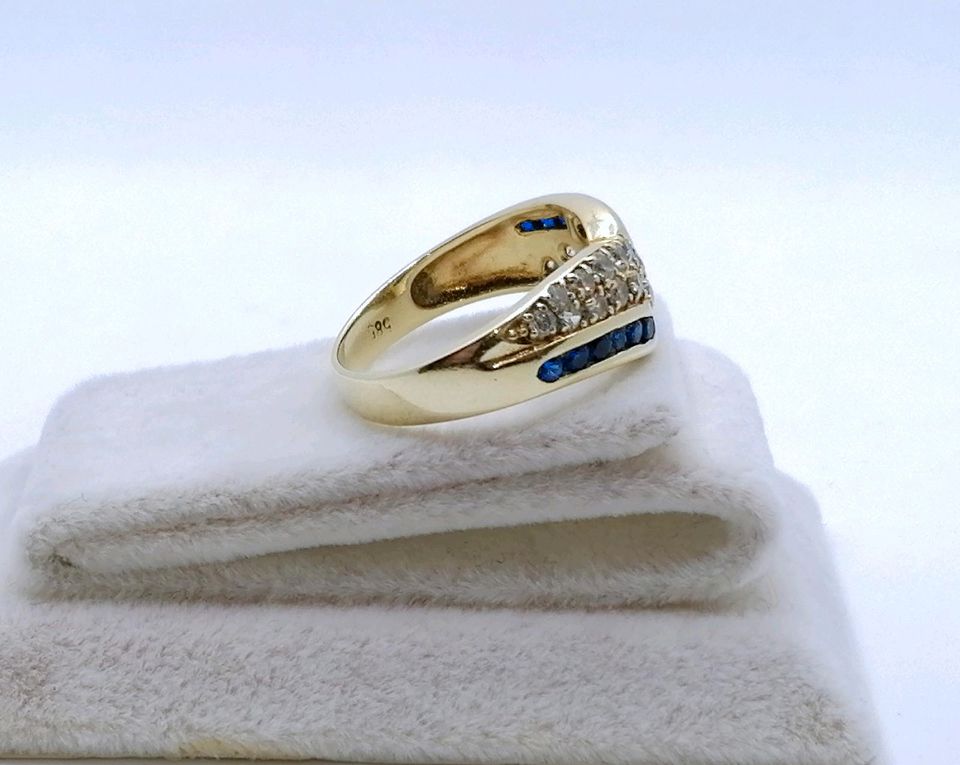 Ring Gold 585 mit Zirkonia