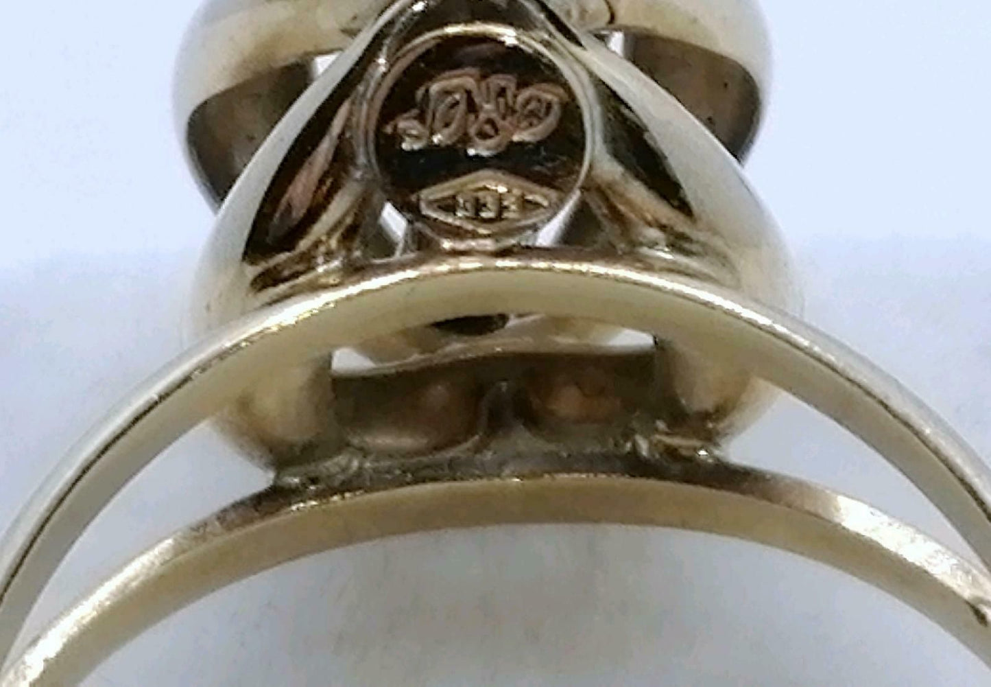 Ring Gold 333er Schleifenring Tricolor