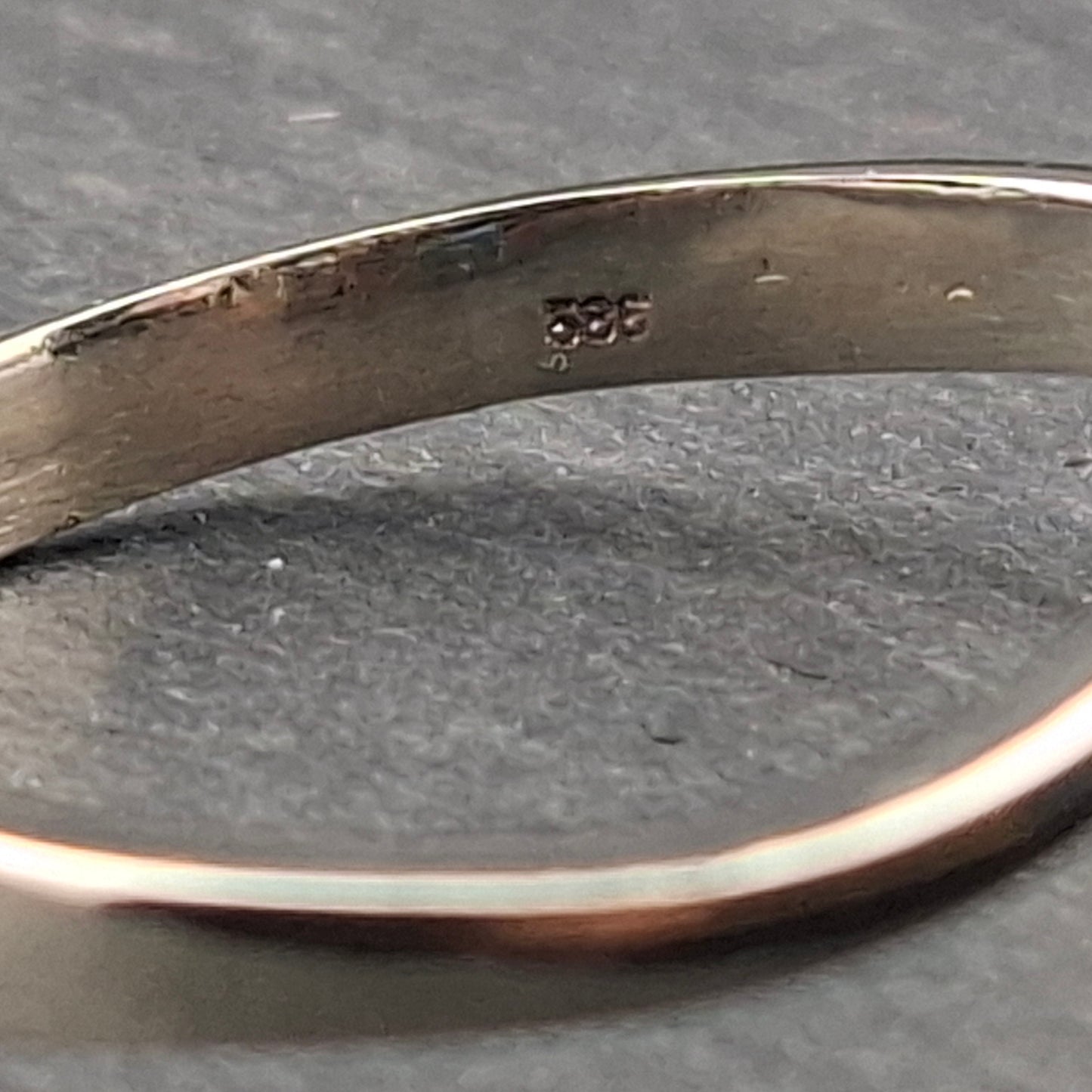 Ring Weißgold mit Saphir und Brillanten Gr. 63