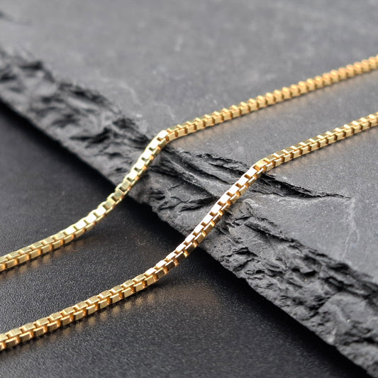 Neuwertige Venezianerkette aus 333er Gold, Halskette Goldkette