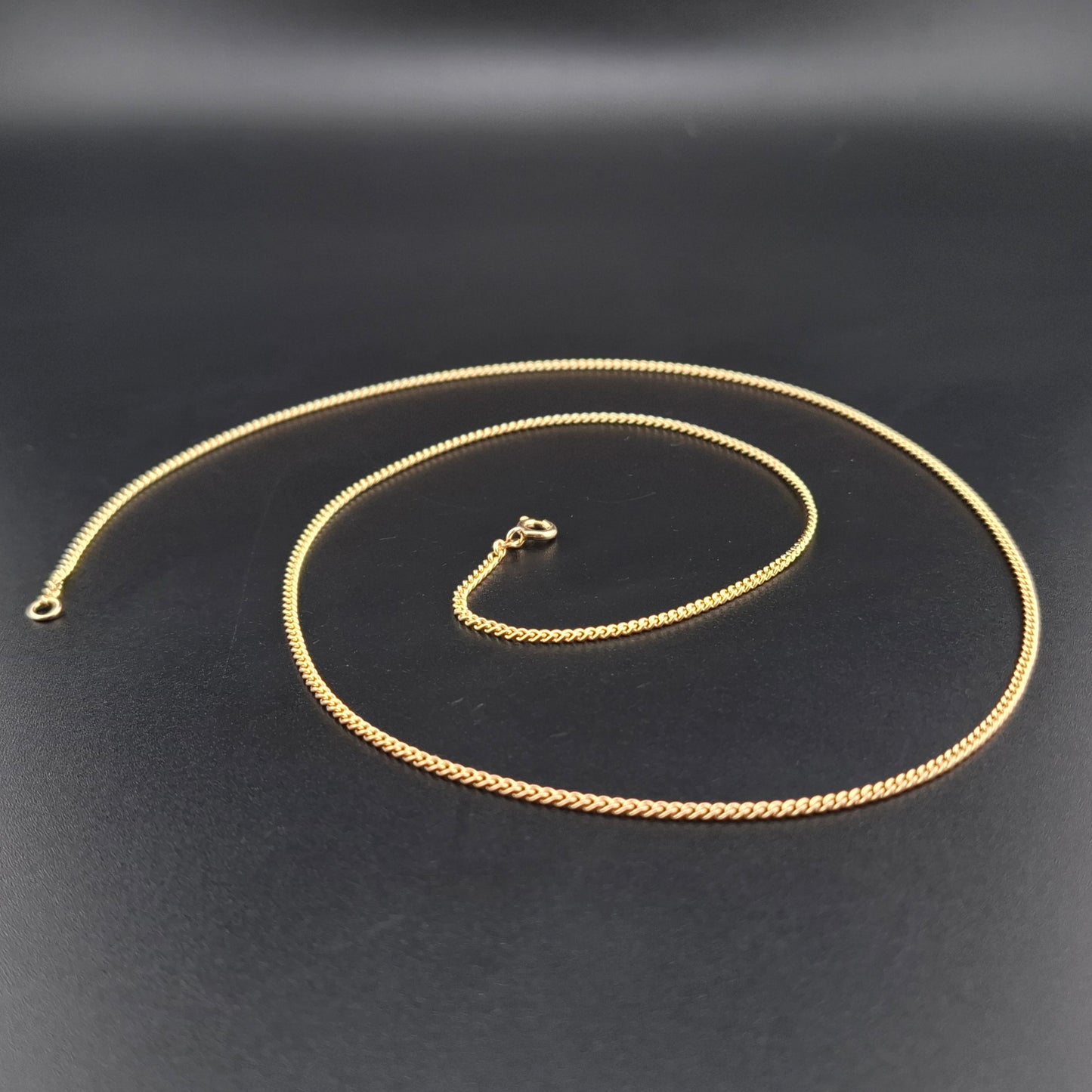 Neuwertige Gold Panzerkette, 333er 8 Karat Goldkette Halskette