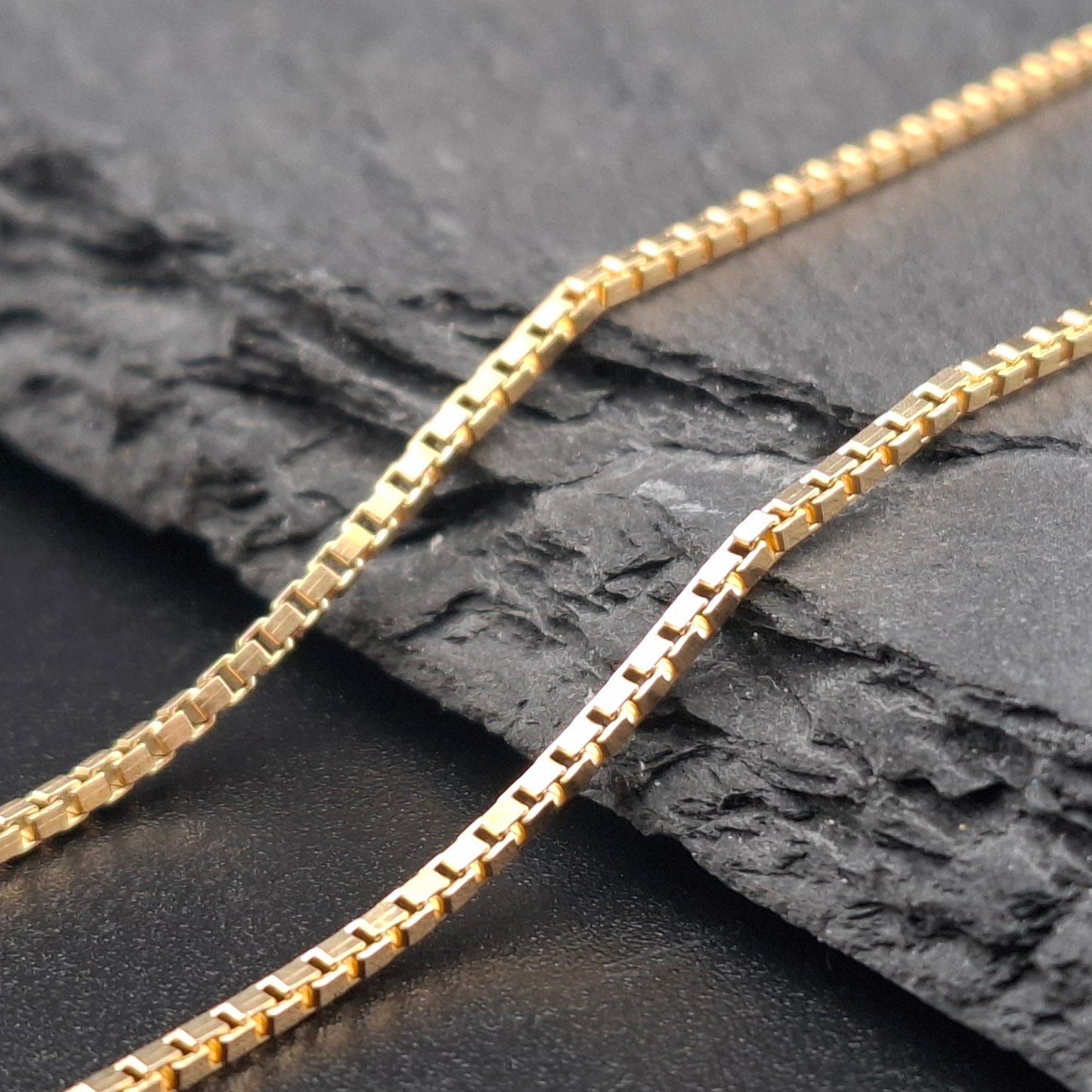 Neuwertige Venezianerkette 585er 14 karat Goldkette, Halskette