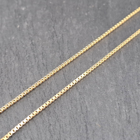 Neuwertige Venezianerkette 585er 14 karat Goldkette, Halskette