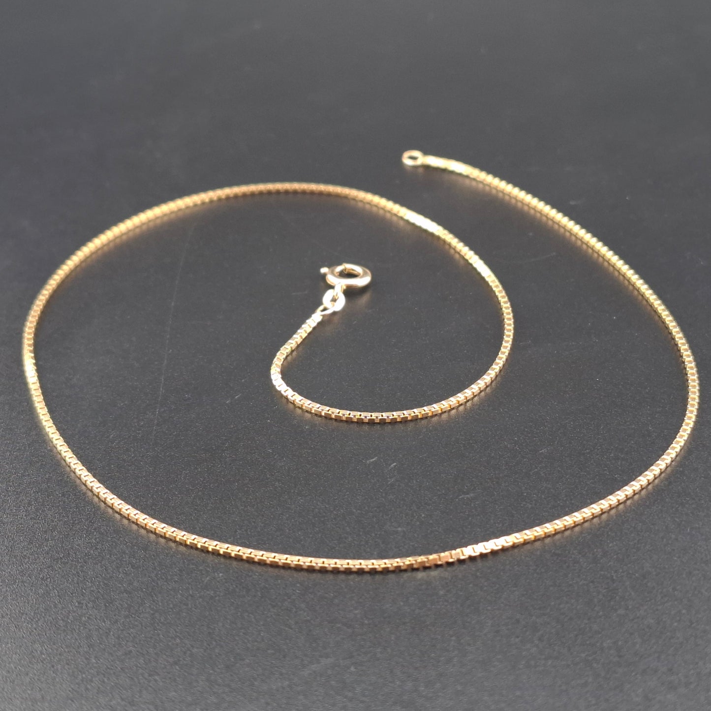 Neuwertige Venezianerkette 585er 14 karat Goldkette, Halskette