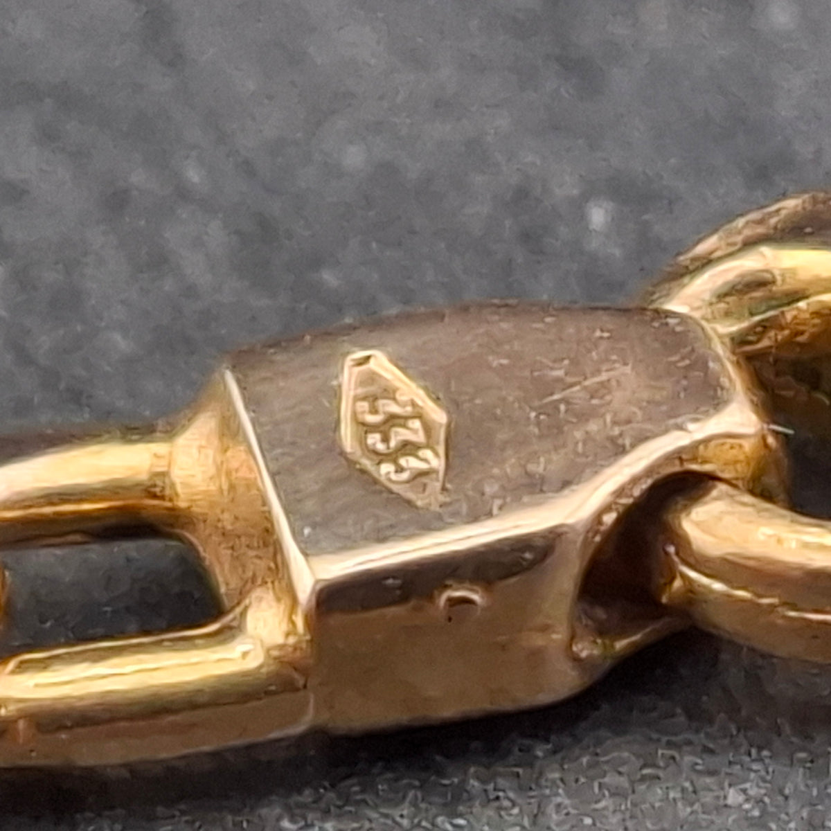 Gold Panzerkette, 333er Goldkette, Gelbgold Halskette