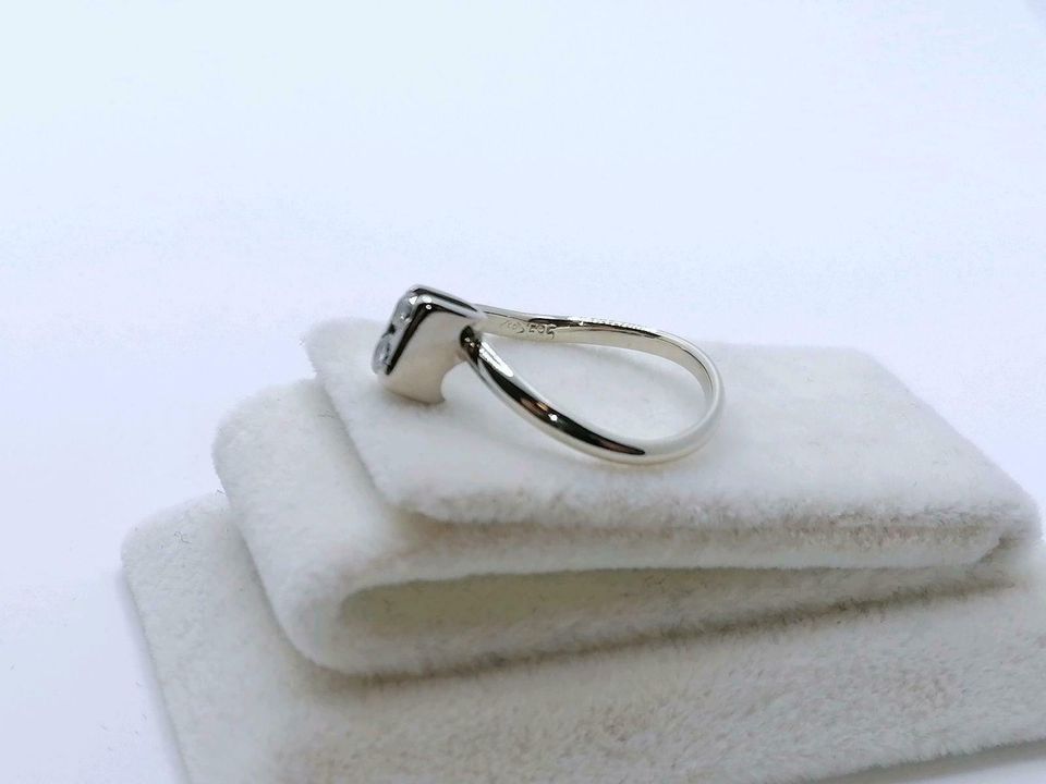 Ring Weißgold 585er mit Brillanten Vorsteckring
