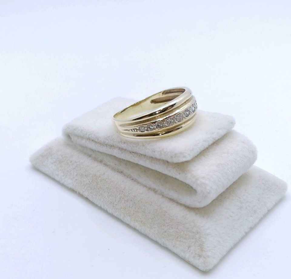Ring Gold 333er mit Zirkonia