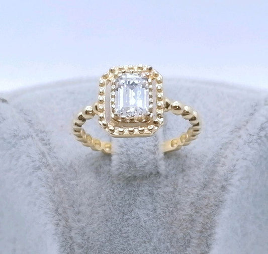 Ring Gold 585 mit Zirkonia Gr. 55