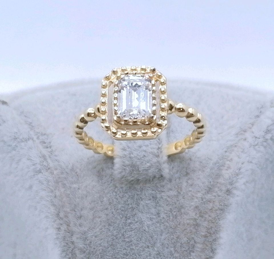 Ring Gold 585 mit Zirkonia Gr. 55