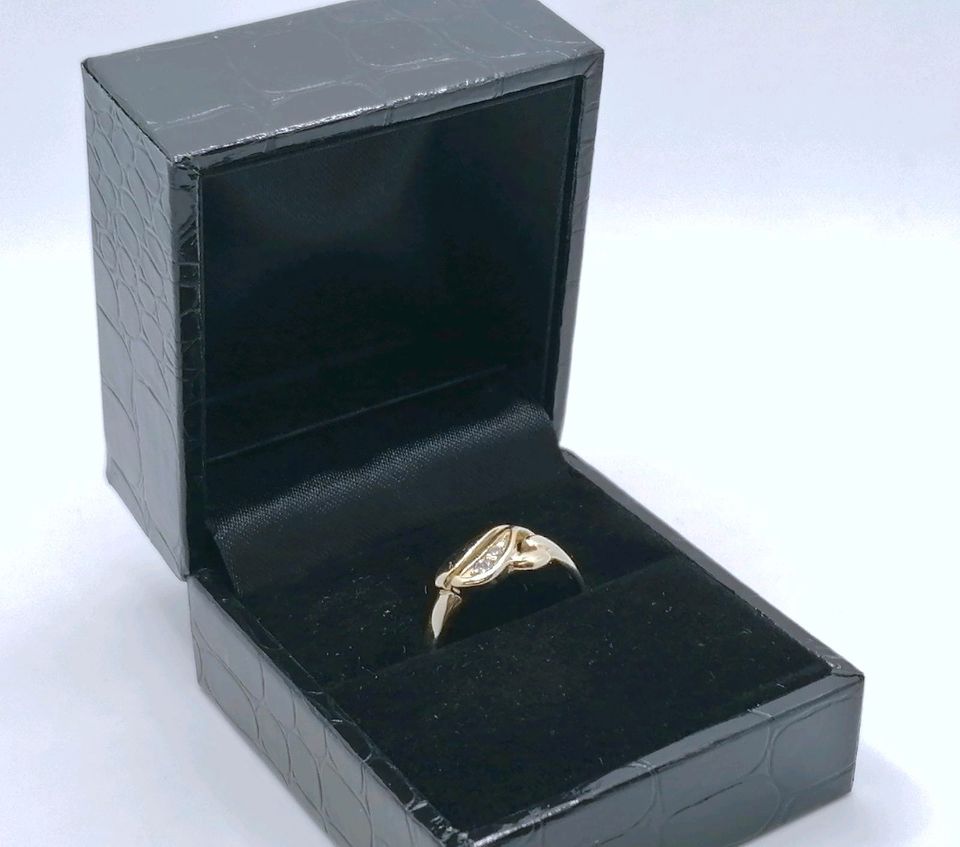 Ring Gold 585 mit Zirkonia Gr. 54