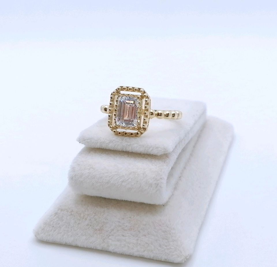 Ring Gold 585 mit Zirkonia Gr. 55