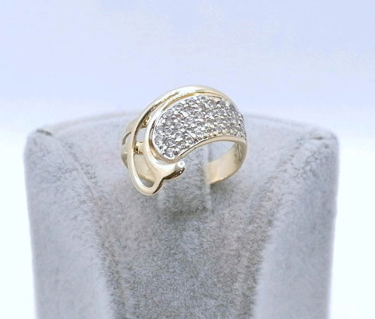 Ring Gold 585 mit Zirkonia Gr. 57