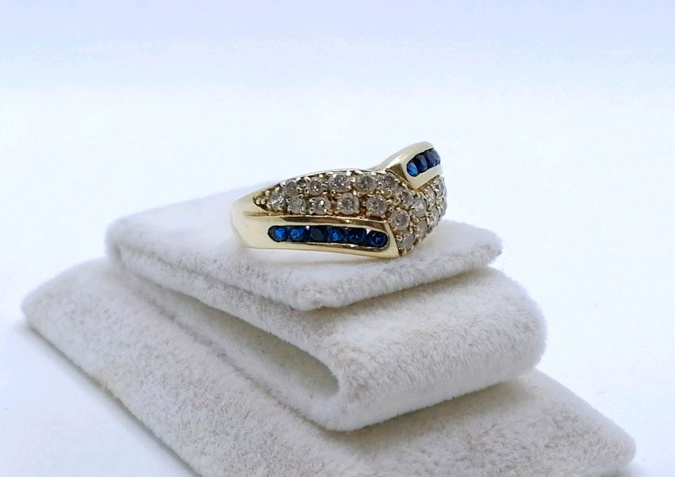 Ring Gold 585 mit Zirkonia