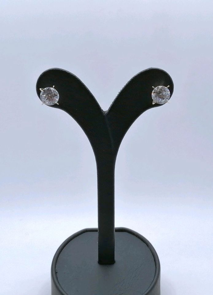 Ohrstecker 585er Gold mit Zirkonia