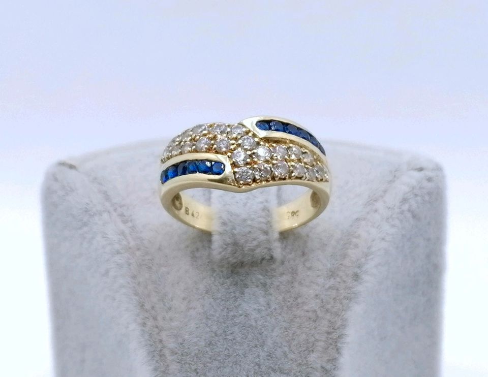 Ring Gold 585 mit Zirkonia