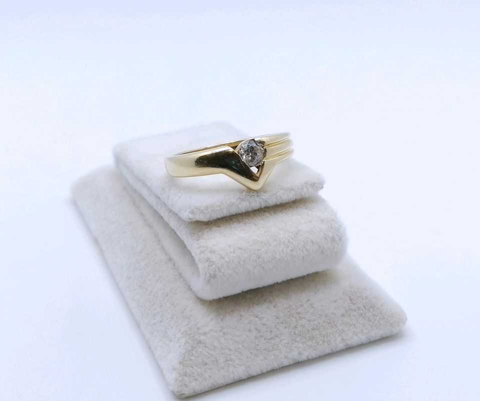 Ring Gold 585 mit Zirkonia