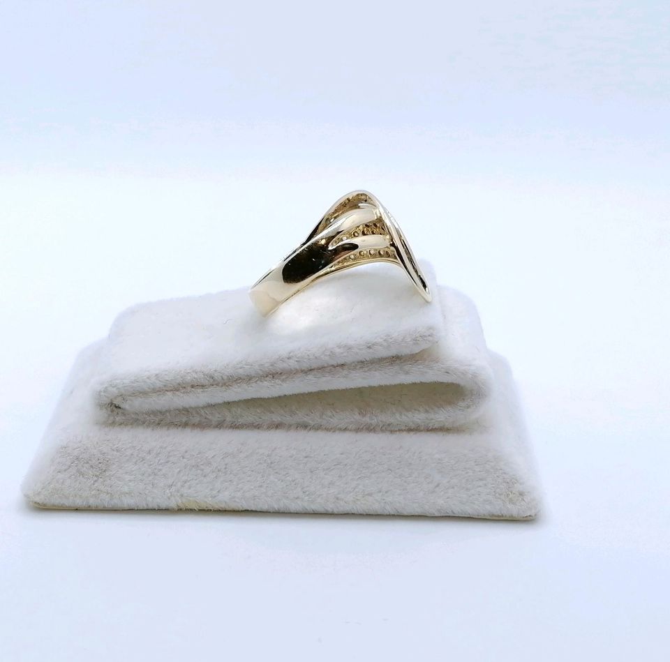 Ring Gold 585 mit Zirkonia Gr. 57