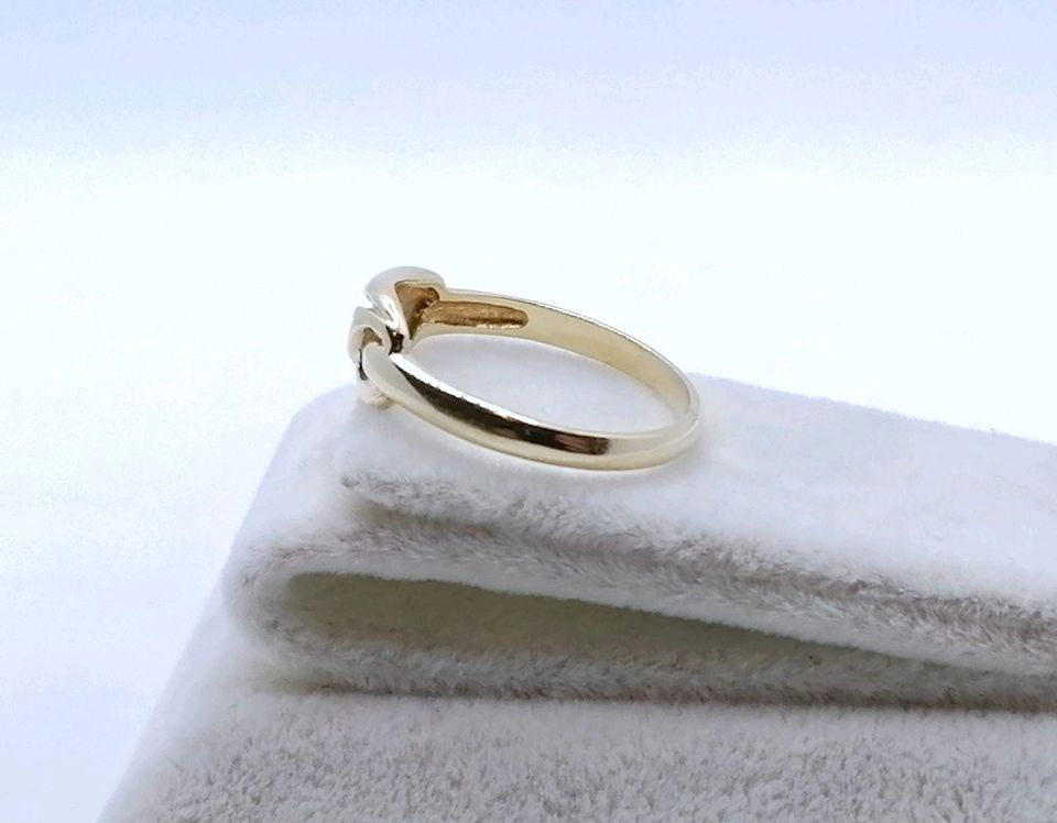 Ring Gold 585 mit Zirkonia Gr. 54