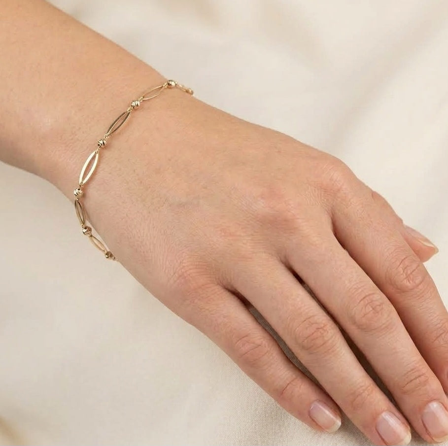 Gold Armband 750er 18 Karat Gelbgold