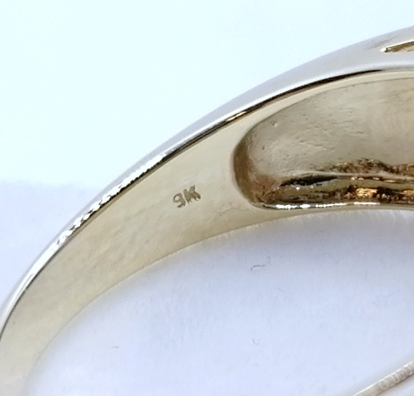 Ring Gold 375er mit Tourmalin Siegelring Gr. 63