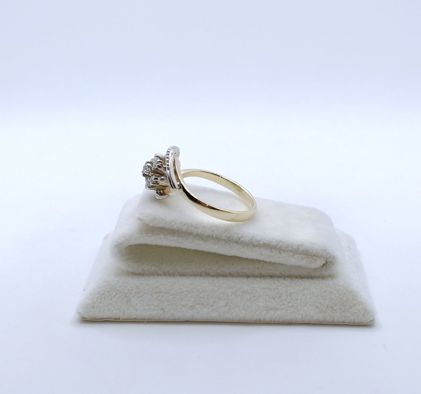 Ring Gold 585er mit funkelnden Brillanten Gr. 58